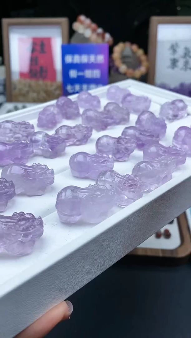 【闪购商品】水晶颈饰未镶嵌6a多样性发其一/2.22/1个