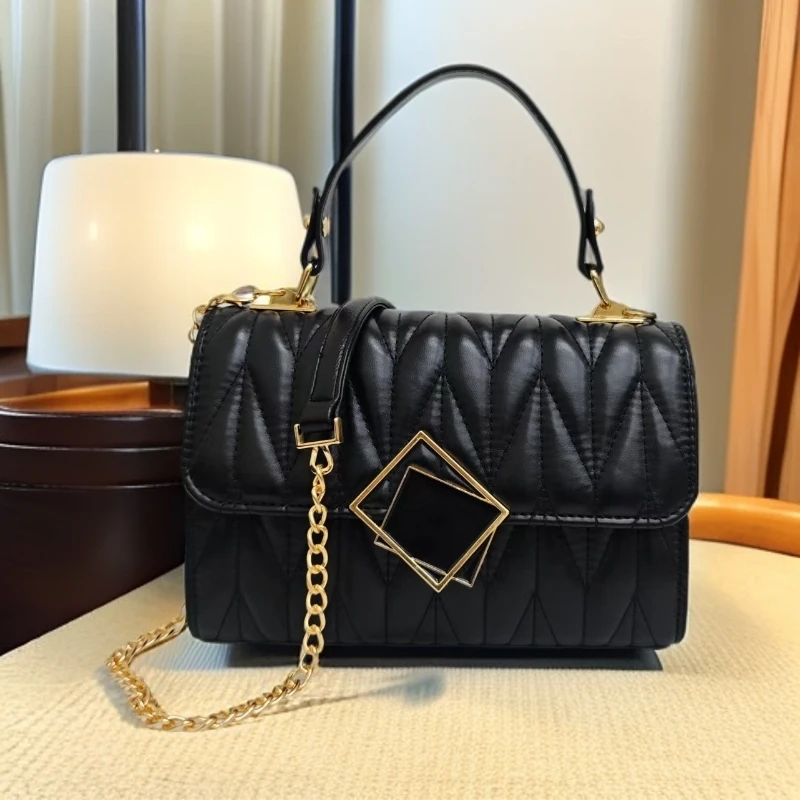 高级感包包女2025新款洋气韩斜跨手提包百搭女士网红包8928