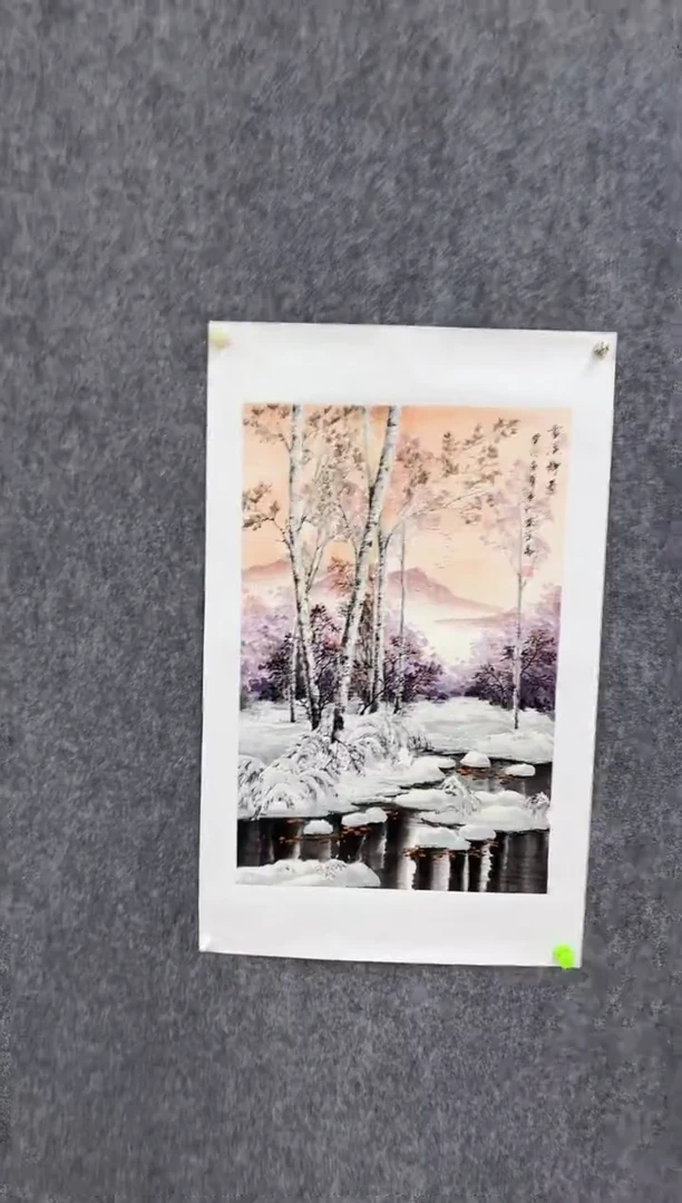 国画国画经典手绘2.7平尺
