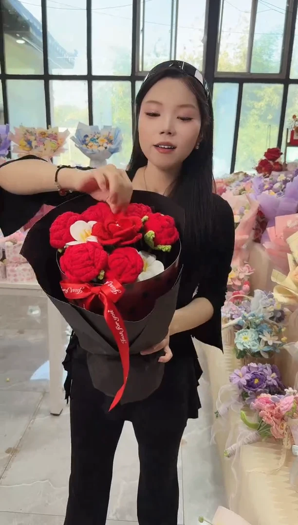 非遗手工定制花束，孤品清仓！！