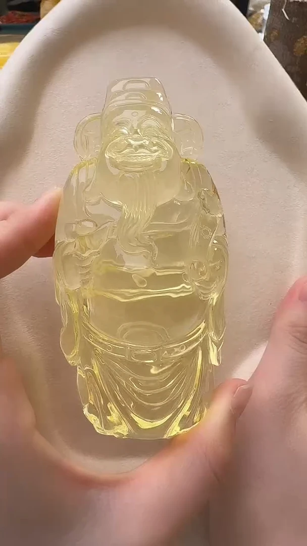 琥珀颈饰未镶嵌吊坠