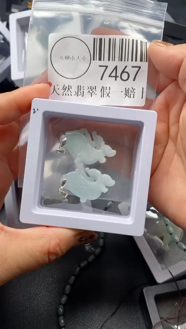 颈饰未镶嵌翡翠7467