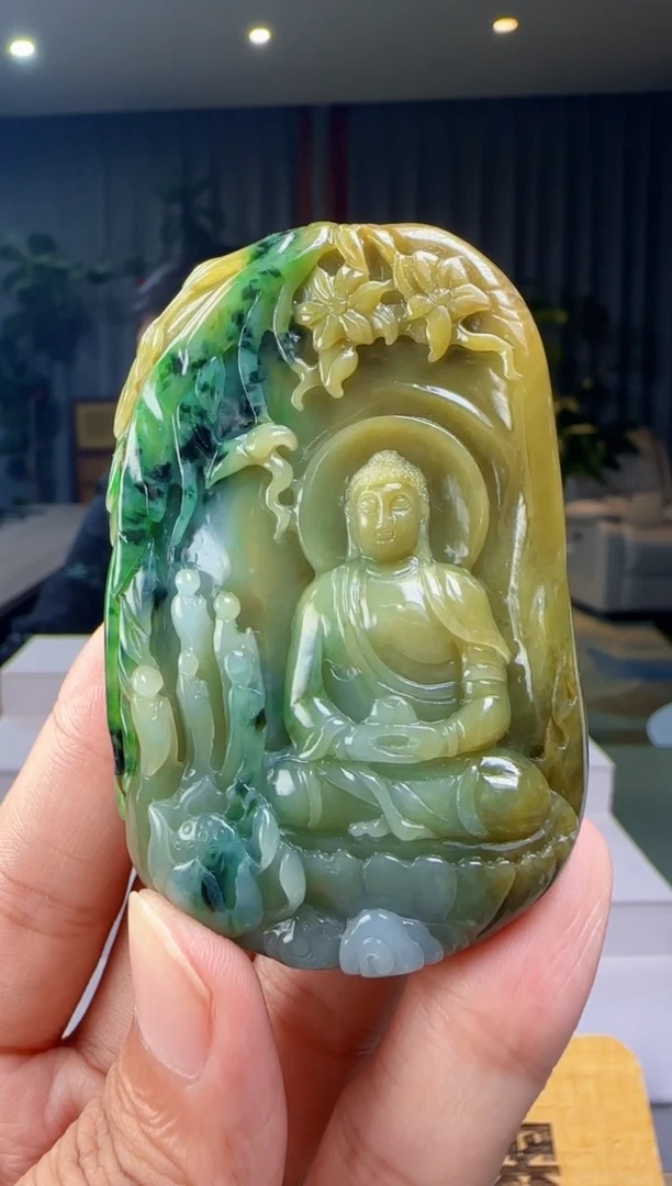 吊坠(不含链)未镶嵌翡翠AR@@960Q3J20998