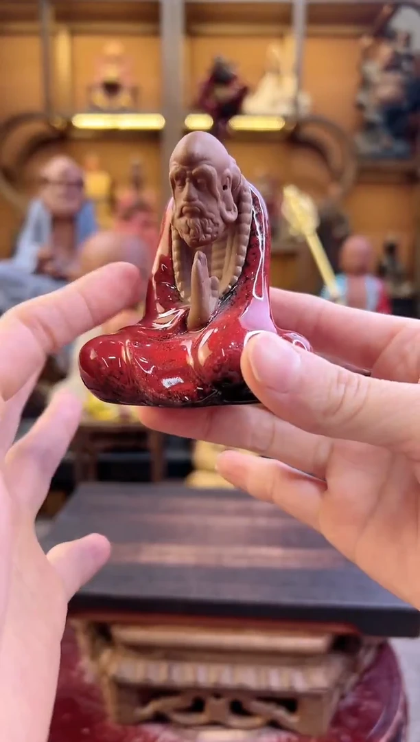 紫砂茶宠器闵紫砂茶宠摆件