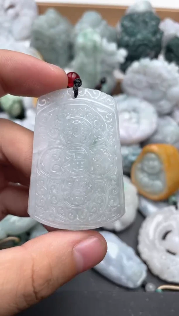 吊坠(不含链)未镶嵌翡翠1