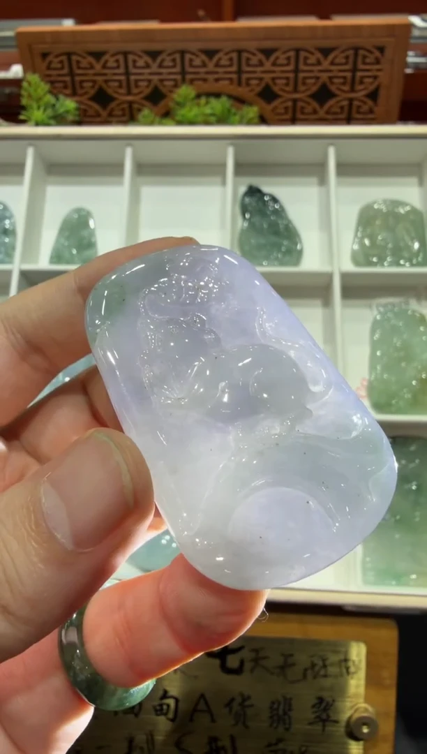 未镶嵌挂件翡翠A货翡翠多样性孤品