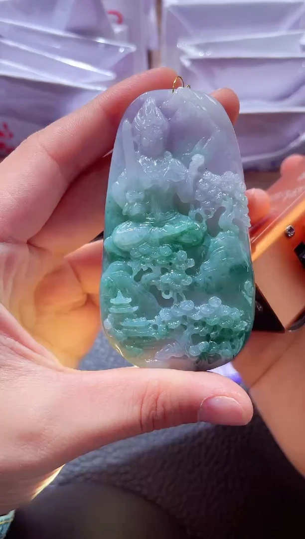 颈饰未镶嵌翡翠00004604