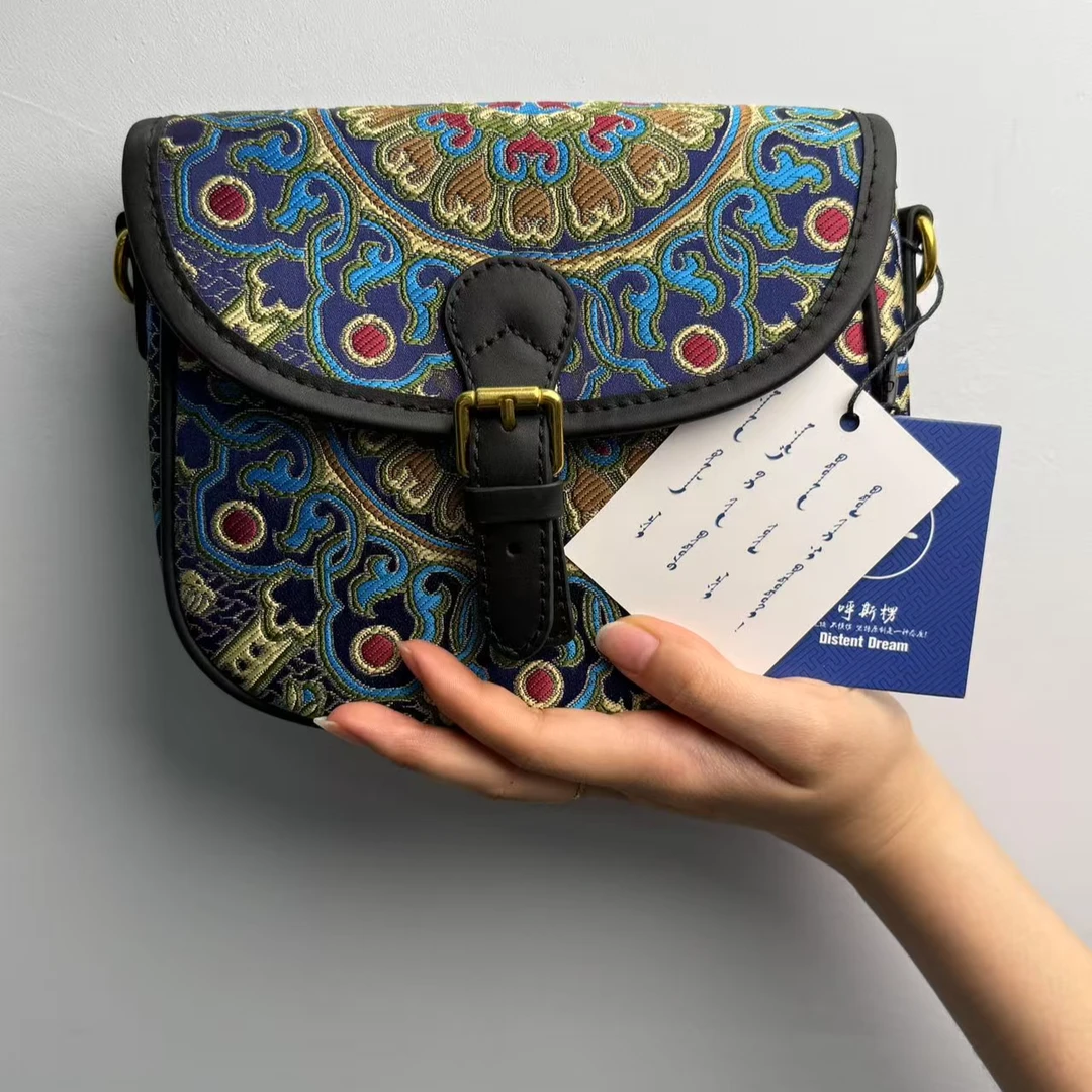 民族风刺绣挎包小众百搭