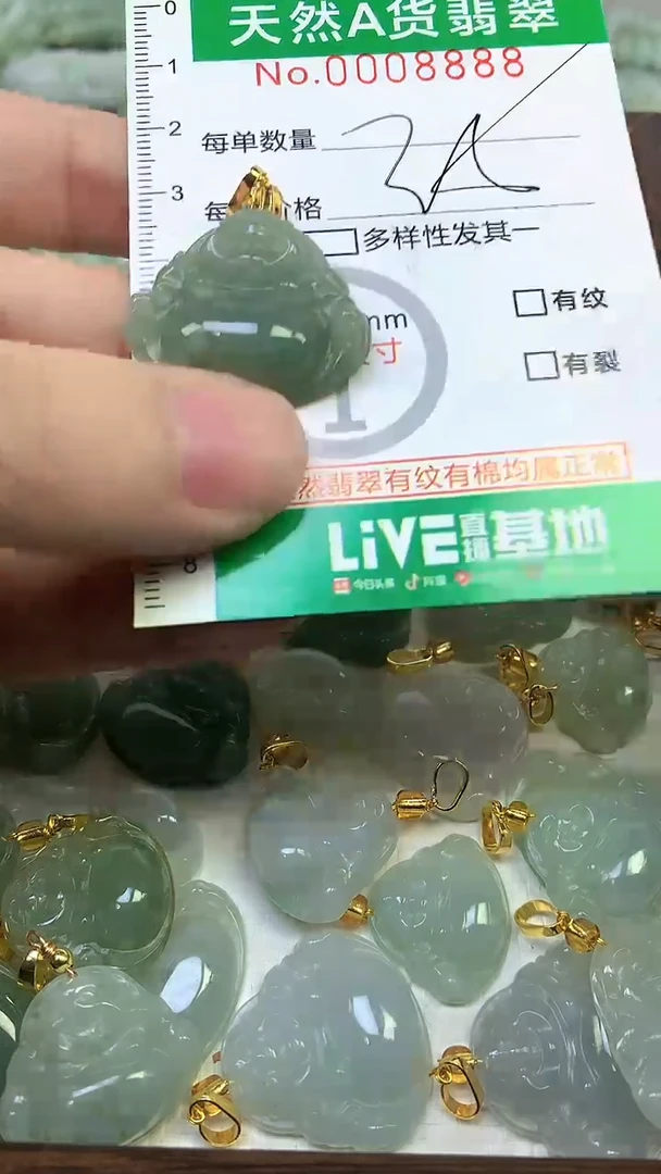 颈饰未镶嵌翡翠未镶嵌纯天然A货翡翠