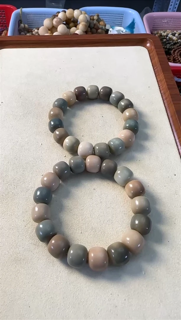 【闪购商品】白玉菩提手串14莫奈花园