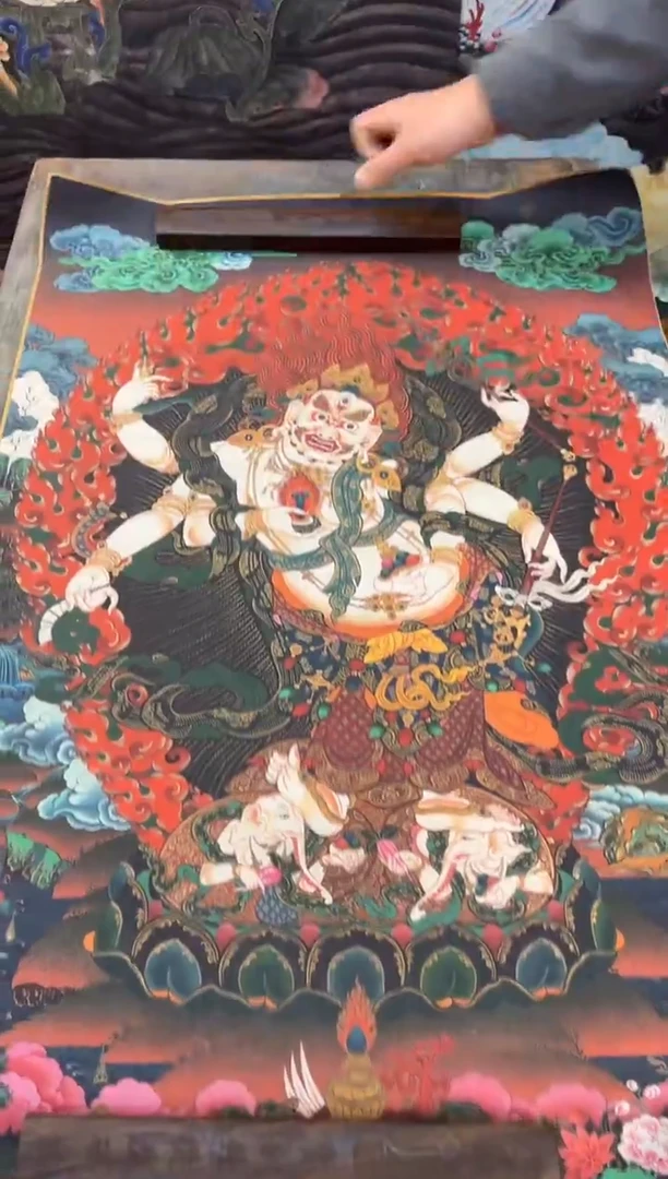 卷轴画大朱画院老刘专属AA84