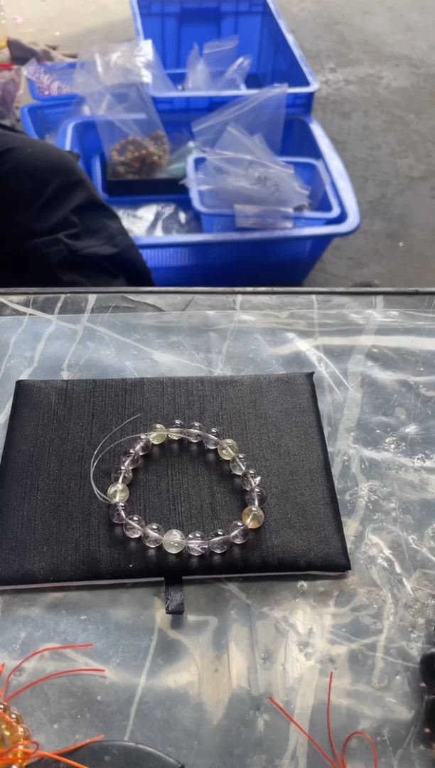 【闪购商品】紫晶手串卡10mm未镶嵌天然紫黄晶手串