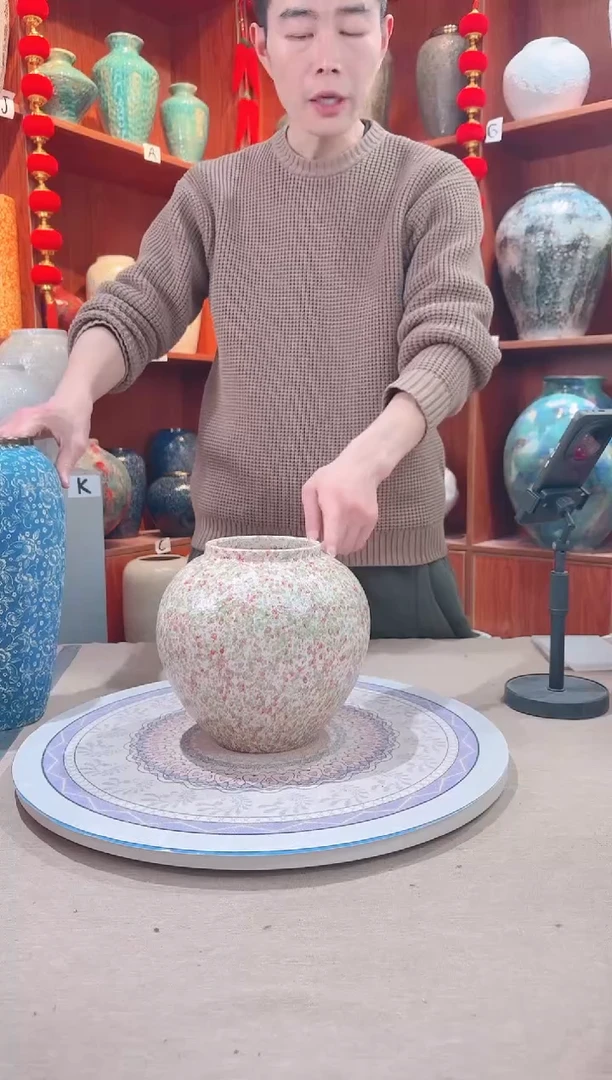 【闪购商品】瓶陶瓷花瓶 无花 绿野仙踪小号