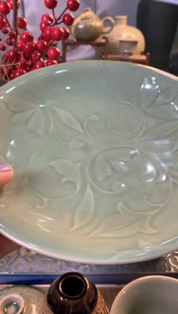 12个【一级品】8英寸玉兰圆盘000005