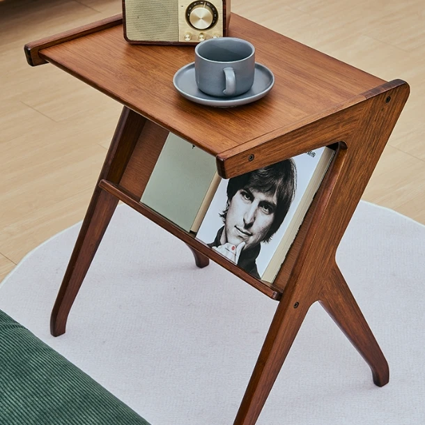 可移动桌子双层床头小边几带轮巴斯边桌简约阳台书桌客厅沙发边几