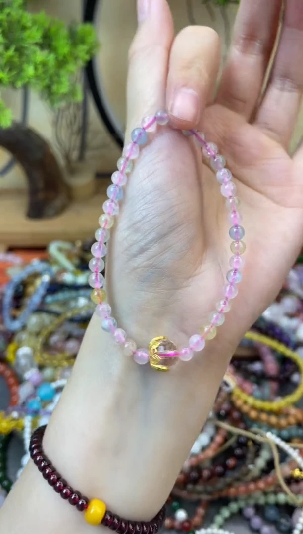 【闪购商品】绿柱石手链未镶嵌244