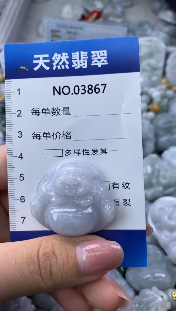 翡翠未镶嵌颈饰缅甸A货翡翠03867