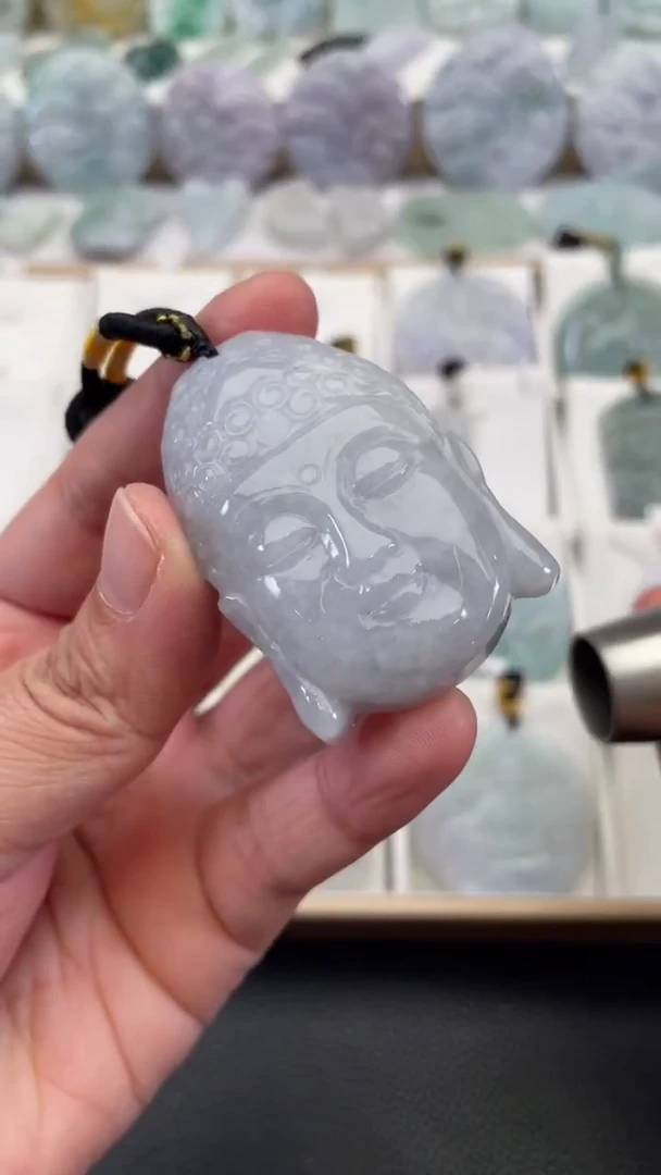 颈饰未镶嵌翡翠天然缅甸翡翠A货164