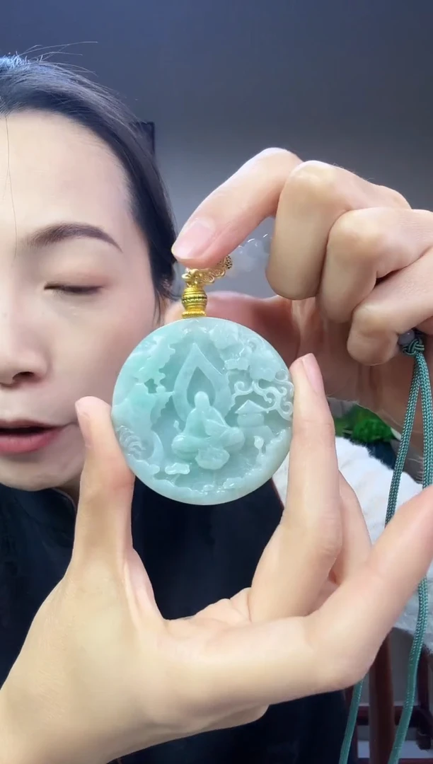 【闪购商品】翡翠颈饰未镶嵌国风原创