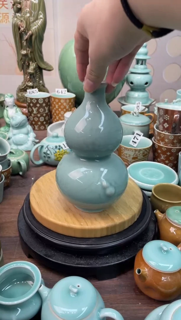 微瑕  慧仙青瓷 龙泉青瓷大促