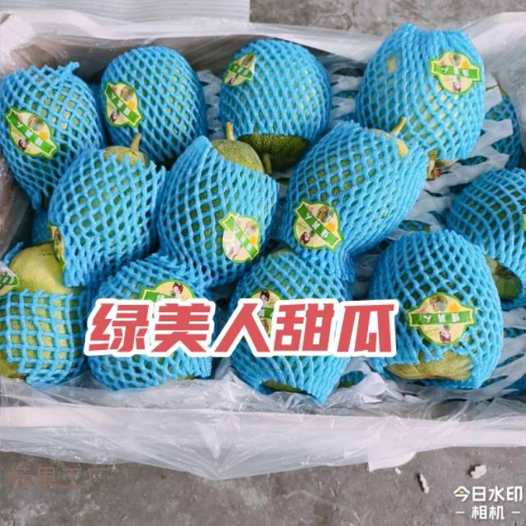 绿美人甜瓜(单果在450g-650g)