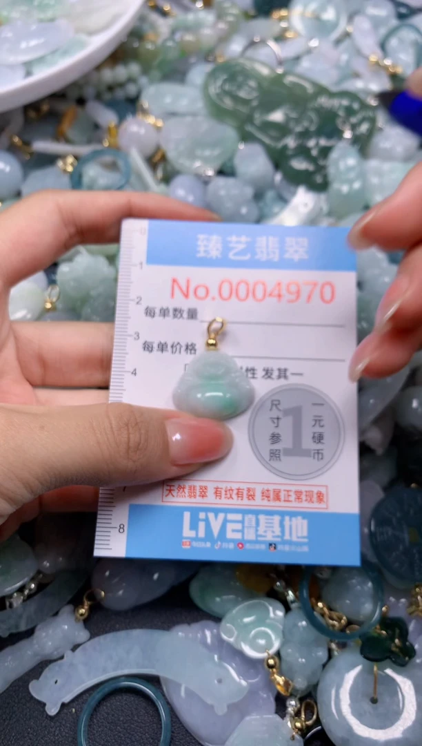 颈饰未镶嵌翡翠4970