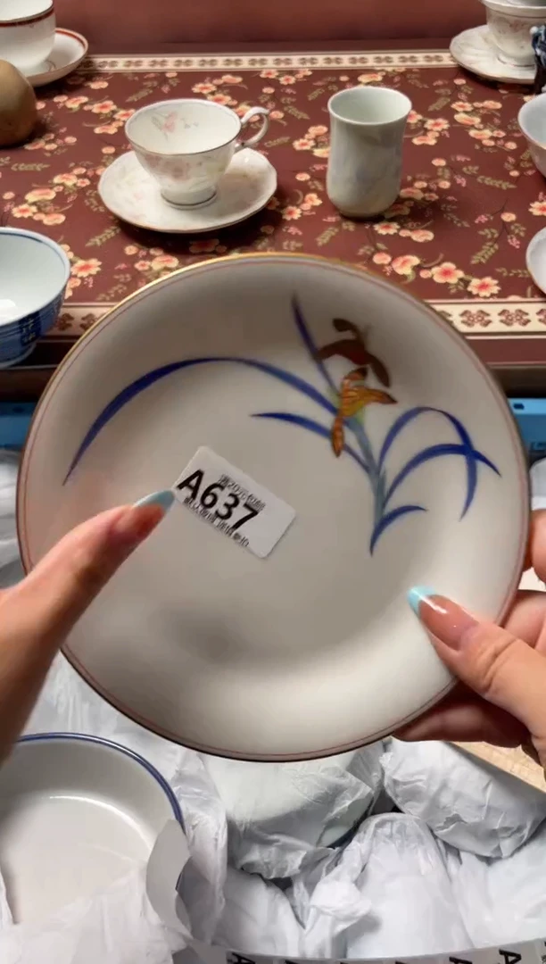 瓷片小*蹬瓷器瓷器A+637