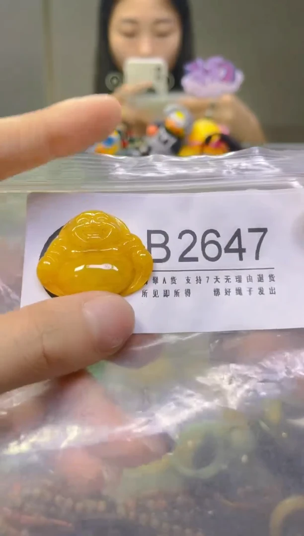 翡翠未镶嵌颈饰/B/翡翠A货，一件也是批发价