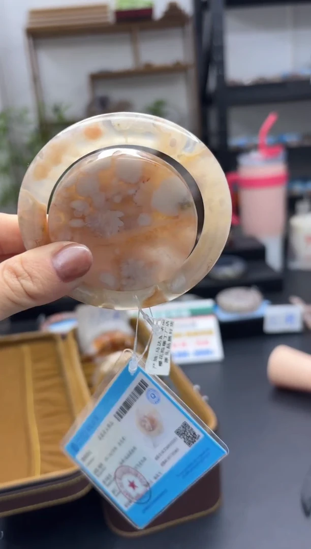 【闪购商品】石英质玉手镯未镶嵌A52(57圈赠送镯心)