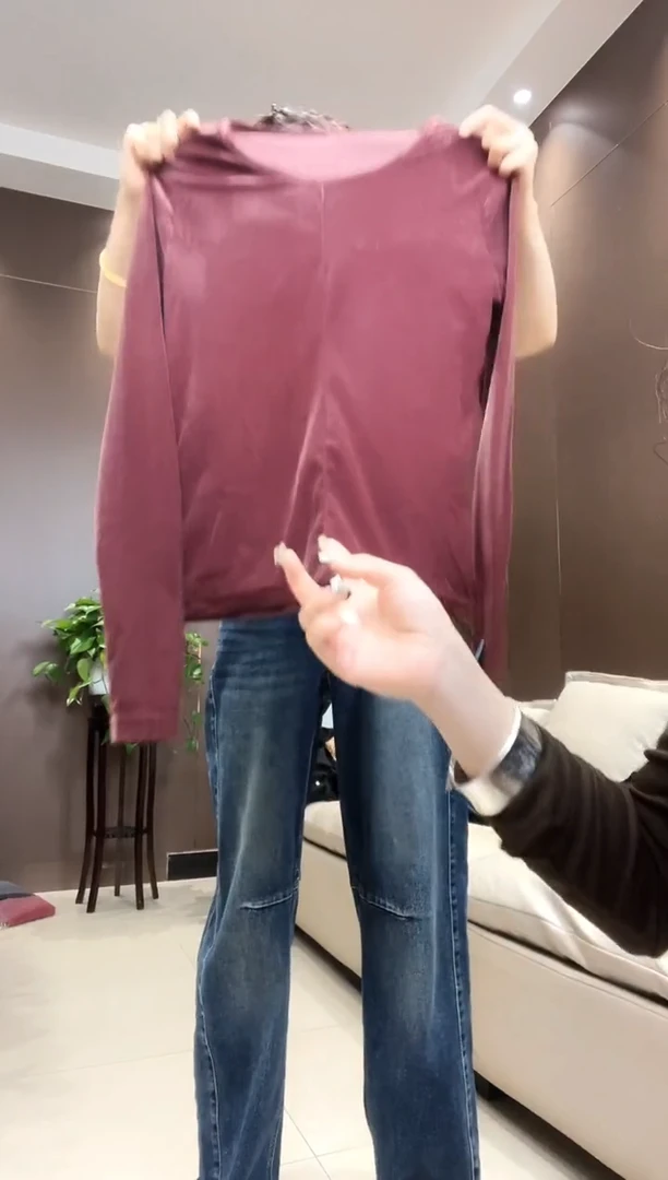 大漂亮西瓜色小衫
