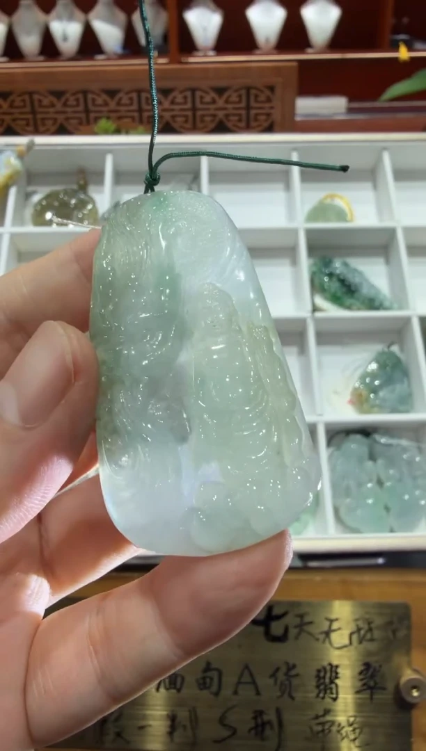 未镶嵌挂件翡翠A货翡翠多样性孤品