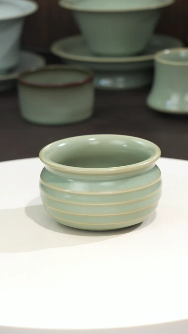 宣宝汝瓷原矿原釉手工作品