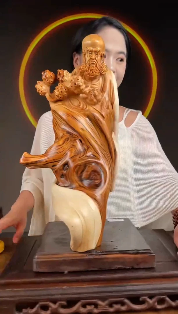 柏木（崖柏）手工摆件,先抢先得! 编号:147