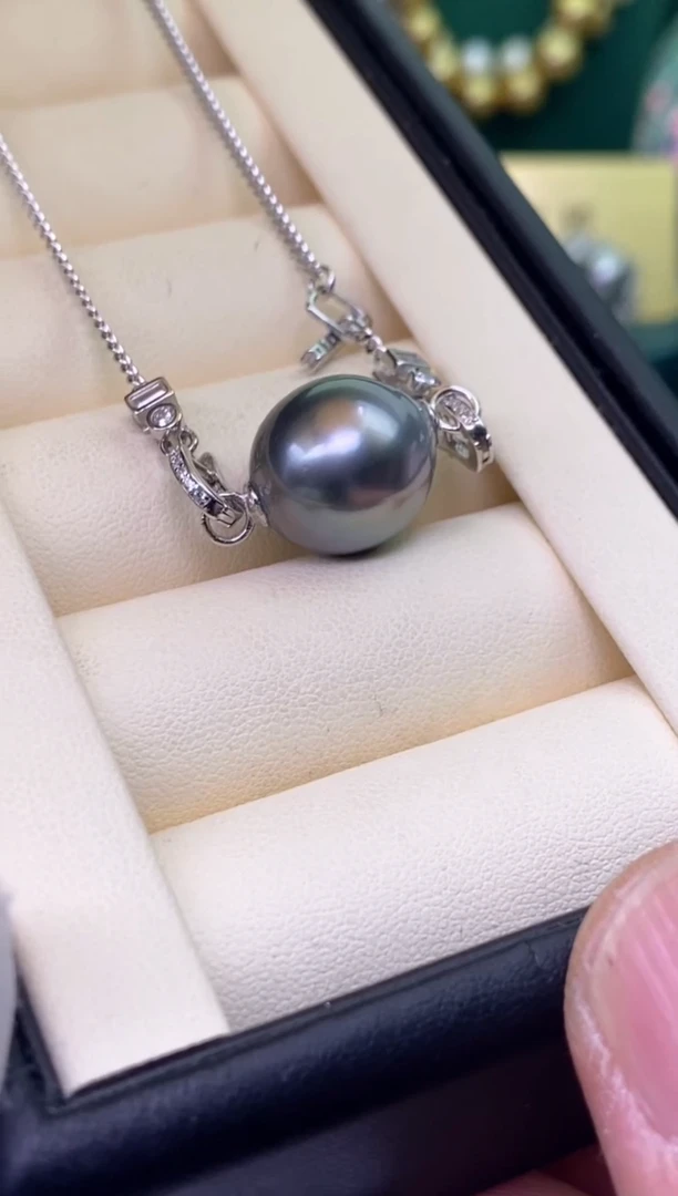 未镶嵌海水珍珠胸饰14-15