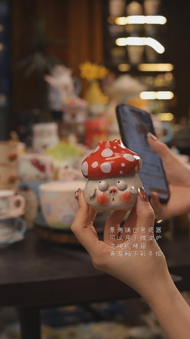 景德镇釉下彩绘设计师款式陶瓷