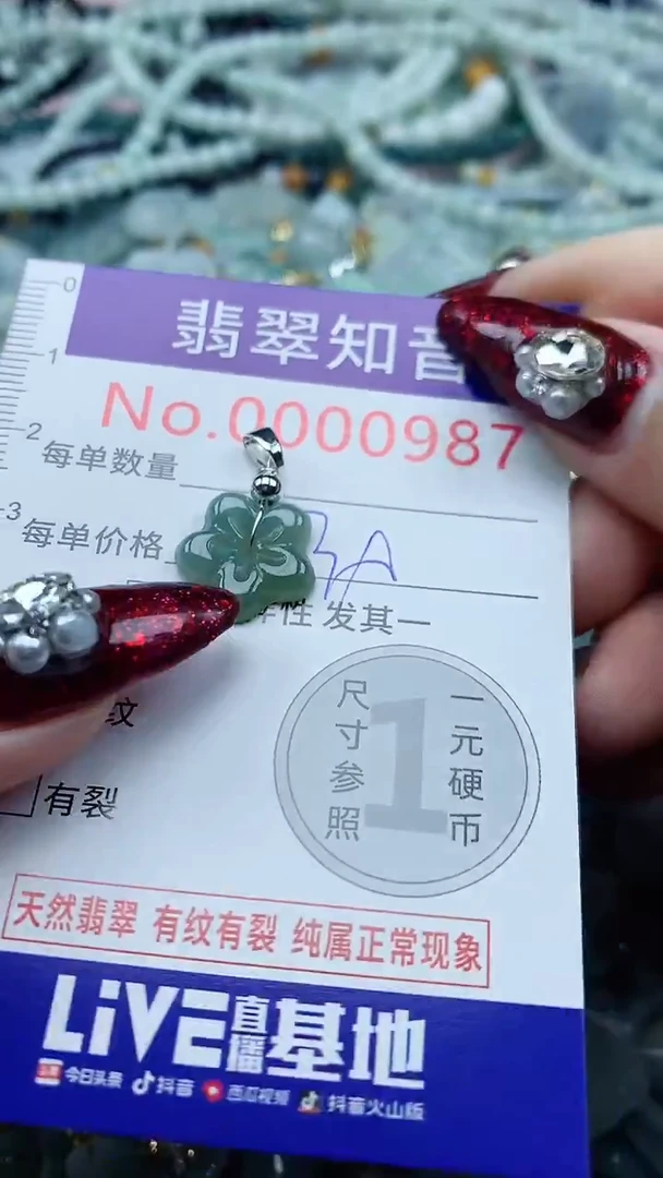 颈饰未镶嵌翡翠987