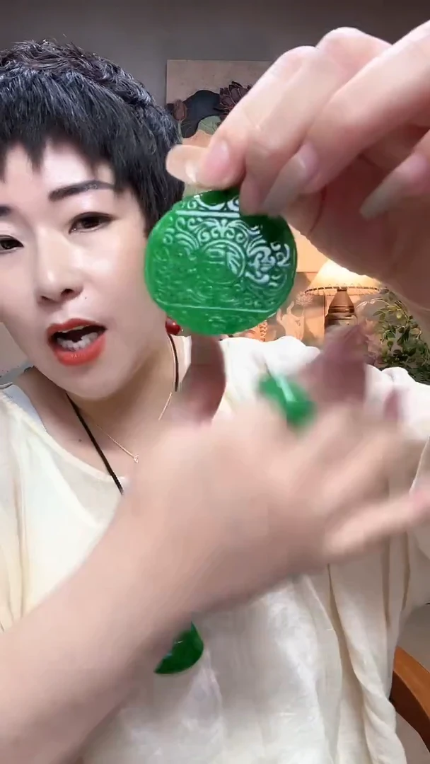 吊坠(赠链)合金翡翠561