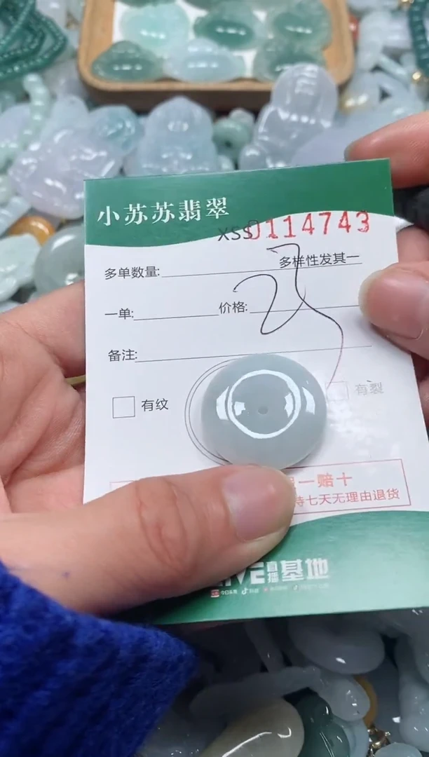 【闪购商品】翡翠颈饰未镶嵌闪购商品0114743