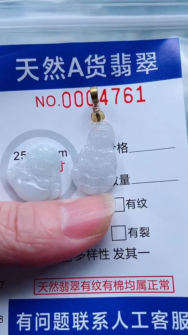 翡翠未镶嵌颈饰