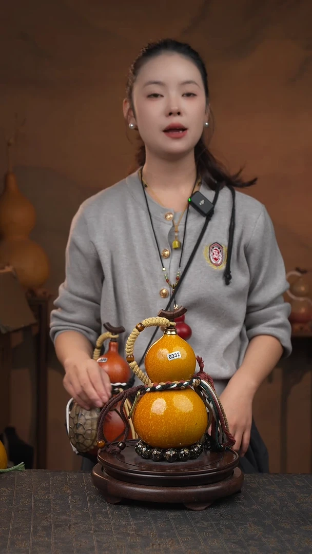 332号大漆酒葫芦一物一图