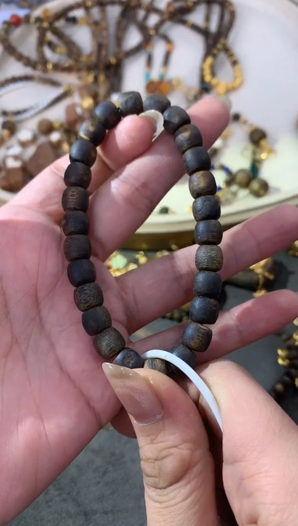 沉香手串A168|多样性发其一|7800