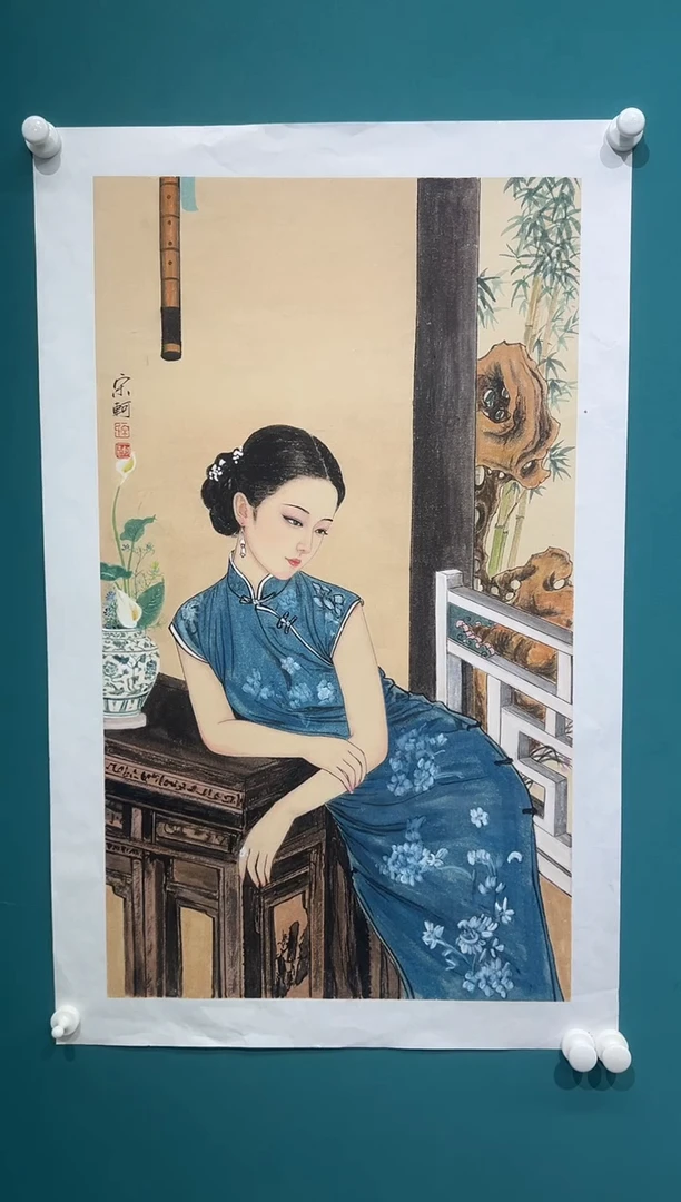 国画宋轲-4平尺-国画作品