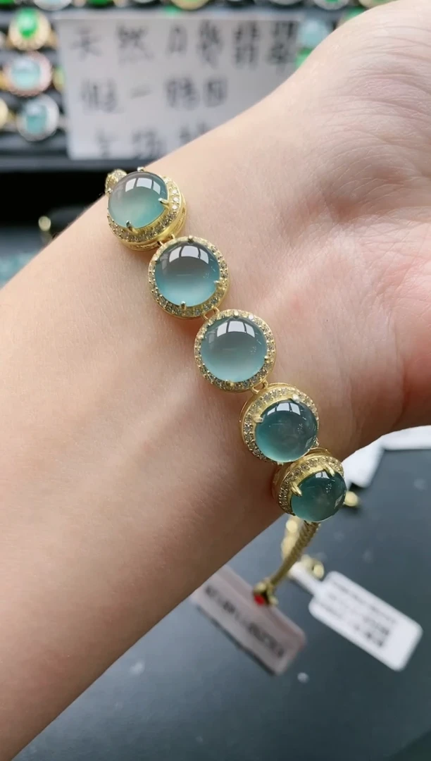 【闪购商品】翡翠戒指银S925镶嵌111111