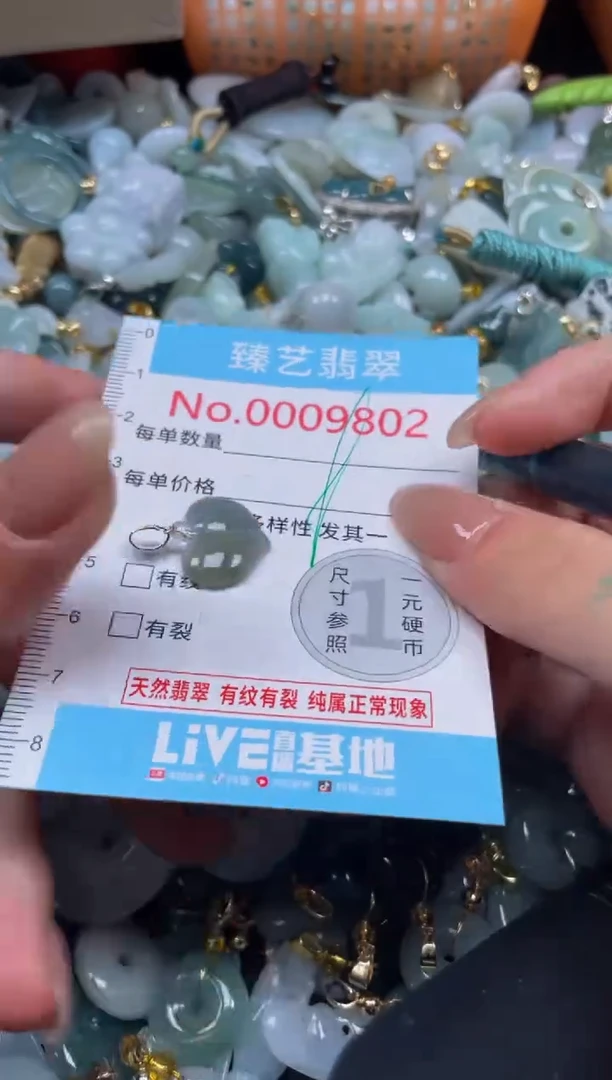 颈饰未镶嵌翡翠9802