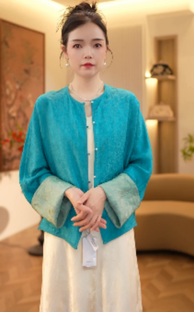 2025新款夏季新中式气质国风外套2025A0200-沐沐