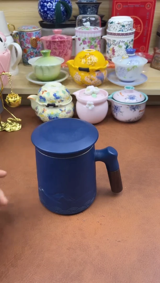 陶陶瓷茶具摆件旅行套组