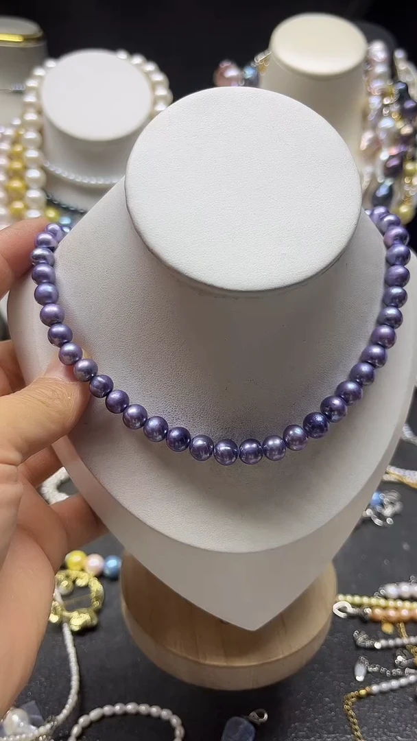 颈饰未镶嵌淡水珍珠多人
