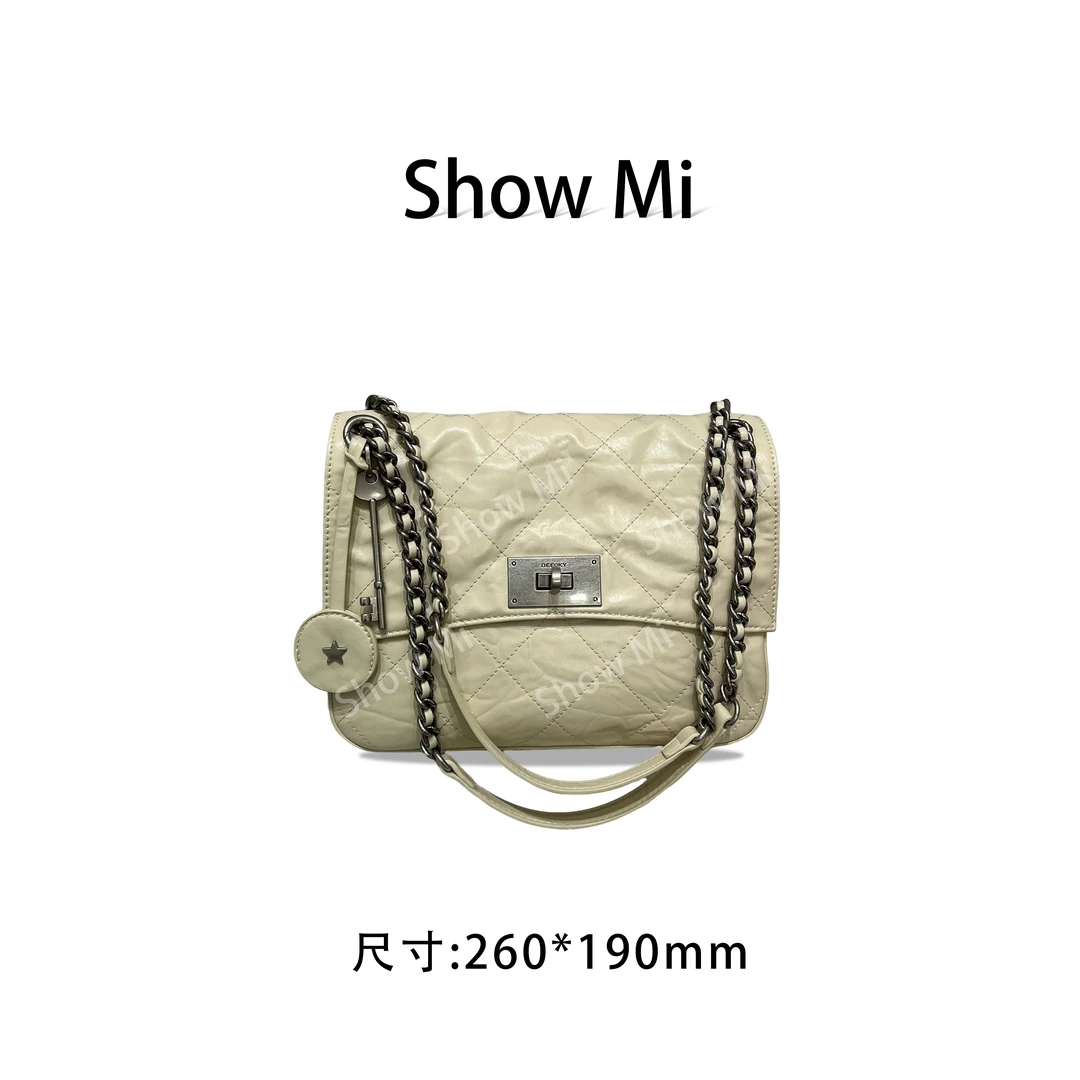 【Show Mi】ZT-D7138-游牧白-轻奢小众时尚百搭女士包包