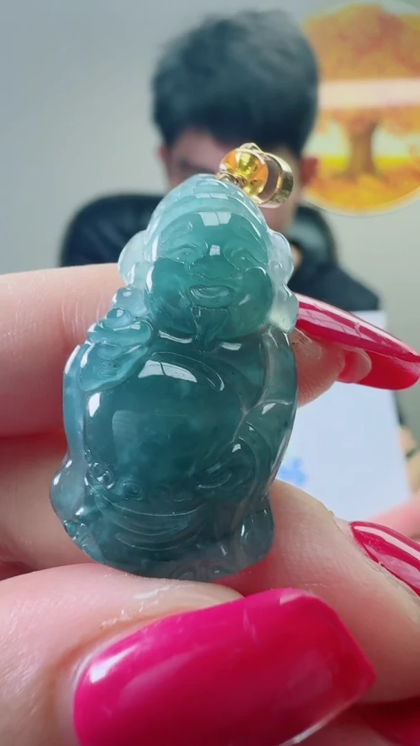 颈饰未镶嵌翡翠天然A货翡翠  多样性随机发其一
