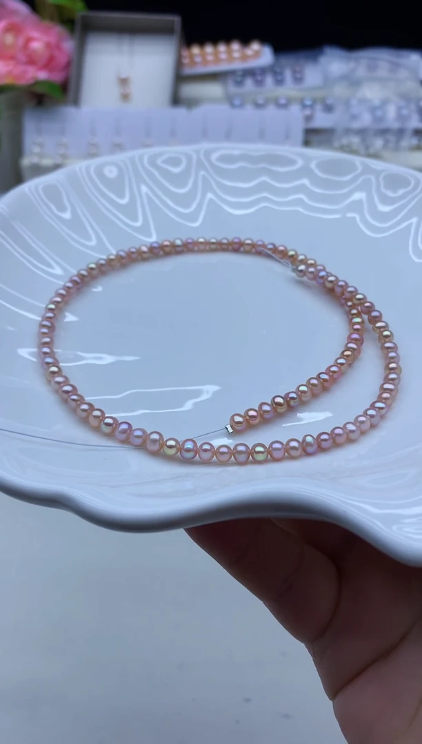 【闪购商品】淡水珍珠颈饰未镶嵌淡水珍珠项链